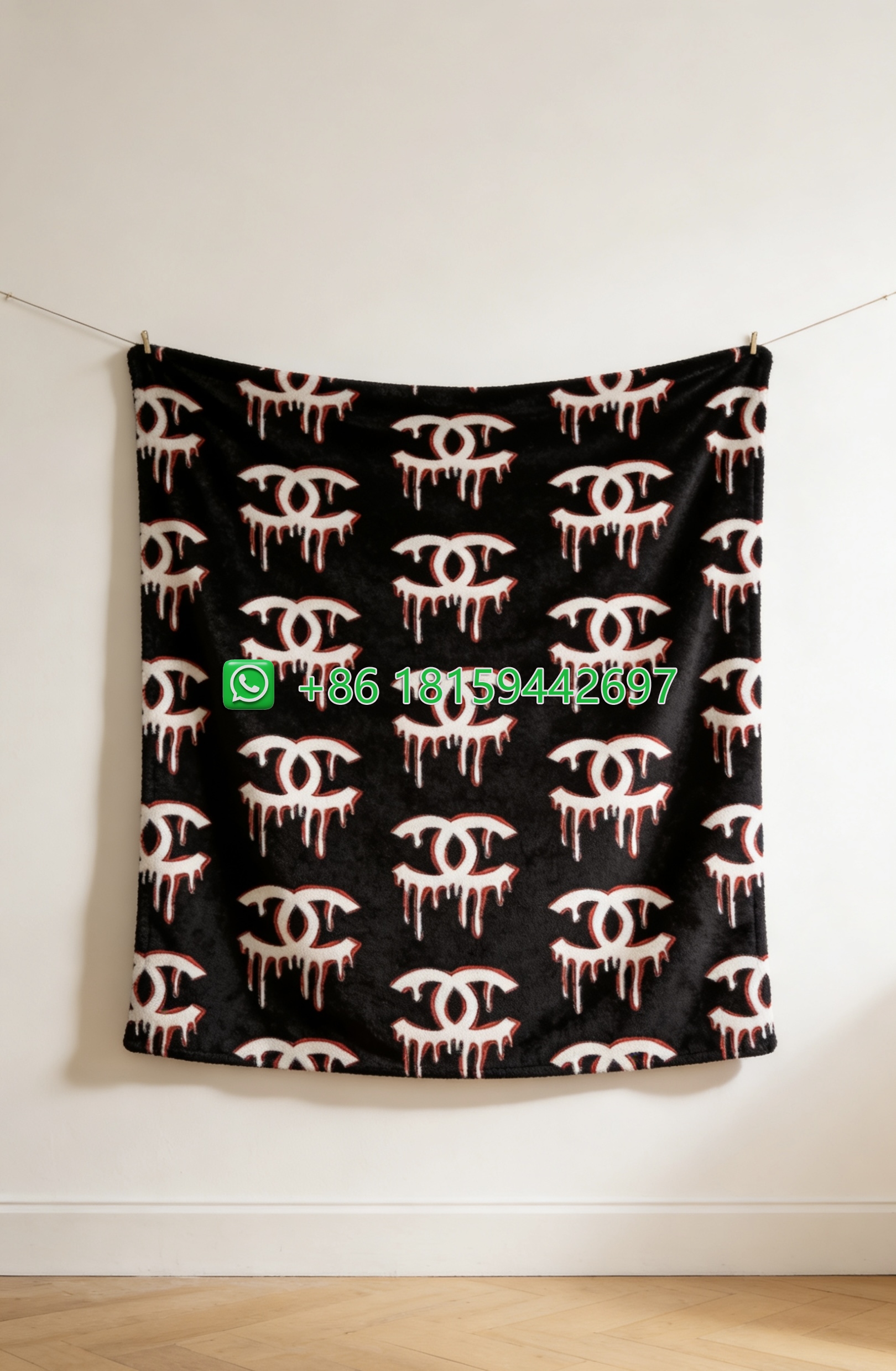 Chanel Throw Blankets